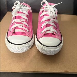 Converse Hot Pink Canvas Shoes
